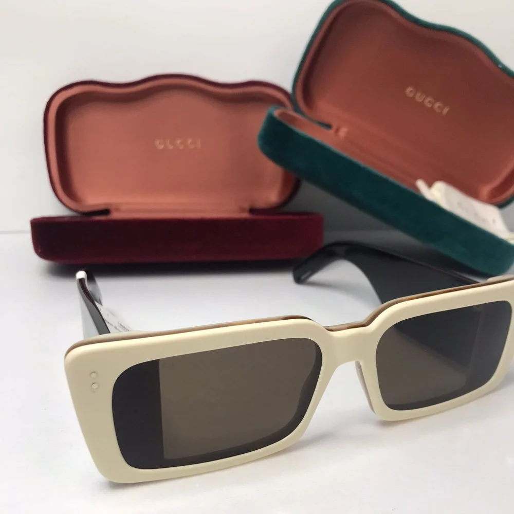 New - 💯 Original GUCCI Rectangular Flap GG0543S Sunglasses seen on Rihanna